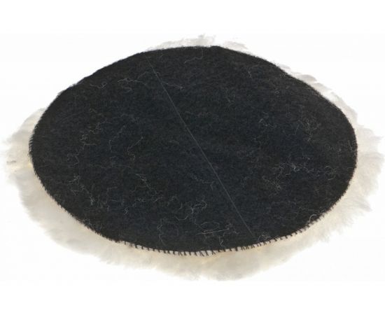 Насадка полировальная под липучку, 180 мм, натуральная шерсть MATRIX 75954 – изображение 2