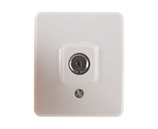 Розетка TV ЭРА 11-3201-02 одиночная, ОУ, IP20, Эксперт, слоновая кость Б0020725 – изображение 2