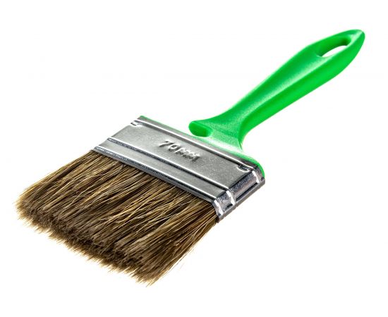 Кисть для работ по дереву Акор смешанная щетина, 70х12мм КД70*12 – изображение 2