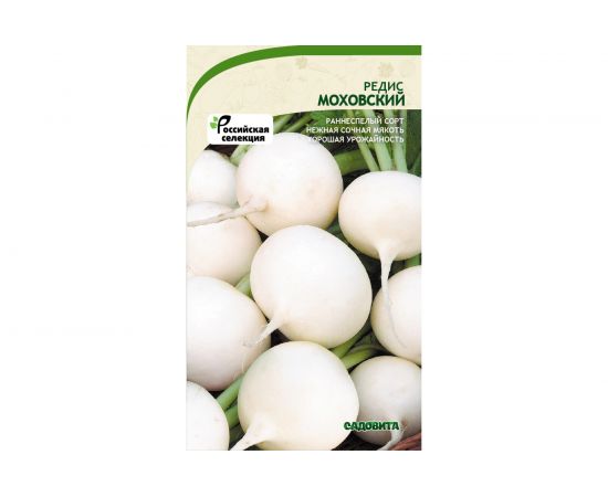 Семена САДОВИТА Редис Моховский 1 г 00192732 – изображение 2