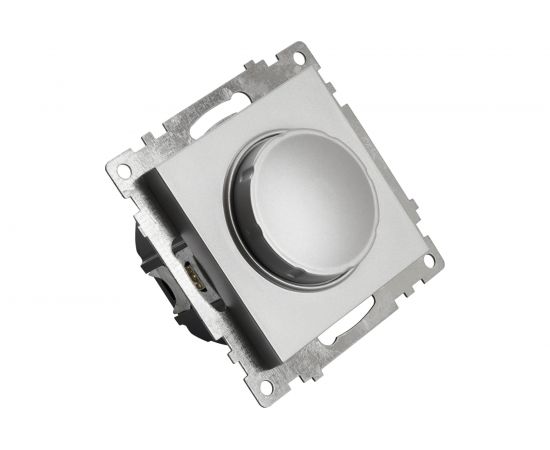 Диммирующий выключатель STEKKER TRIAC (механизм), GLS10-7106-03, 250V, 500W, серия Катрин, серебро 39587 – изображение 2