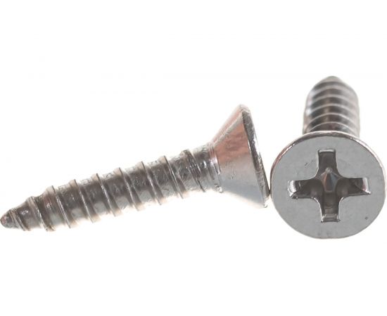 Саморез КРЕП-КОМП потай нержавейка PH DIN 7982 А2, универсал 3,5х16 1000 шт. спн3516 – изображение 2