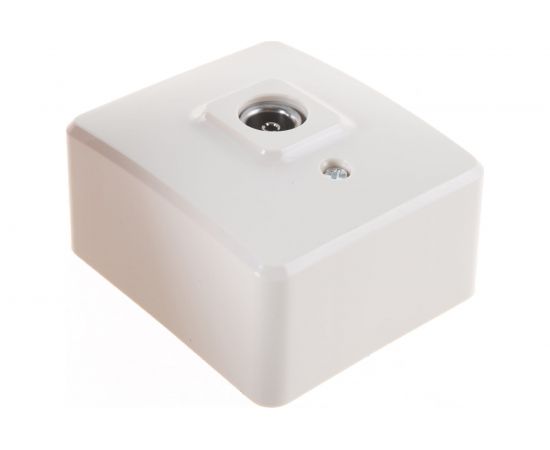 Розетка TV ЭРА 11-3201-02 одиночная, ОУ, IP20, Эксперт, слоновая кость Б0020725 – изображение 3