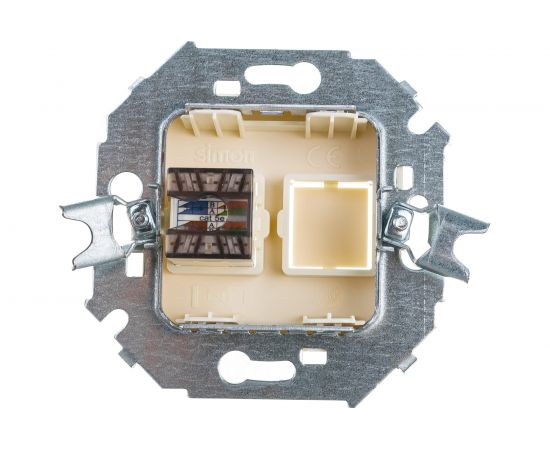 Компьютерная розетка Simon RJ45 кат.5е, слоновая кость 20 1591598-031 – изображение 3