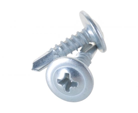 Саморезы с полусферической головкой и сверлом Профикреп пакет, 4,2х16 16 шт 111733 – изображение 3