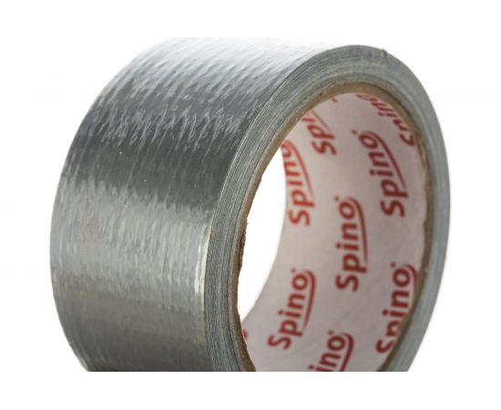 Тканевая влагостойкая лента SPINO 48мм х 20м серая 54620 – изображение 3