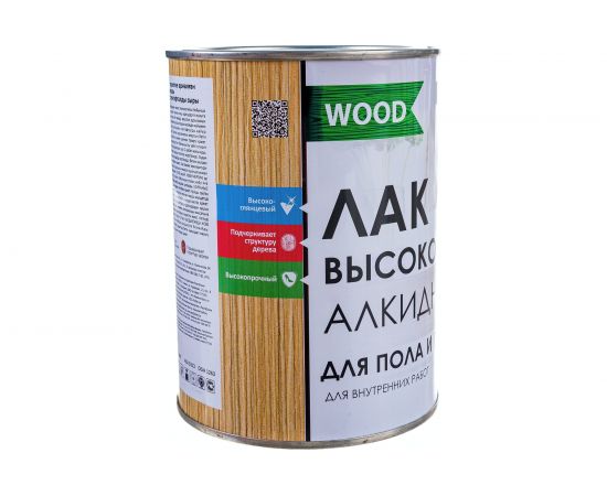 Алкидный лак для пола и паркета FARBITEX 0.9 л 4300005971 – изображение 3