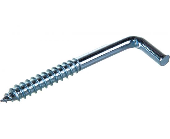 Крюк-шуруп ЕВРОПАРТНЕР L-обр. Zn d9,5хL100 мм 2 шт. 13 0644 6 – изображение 4