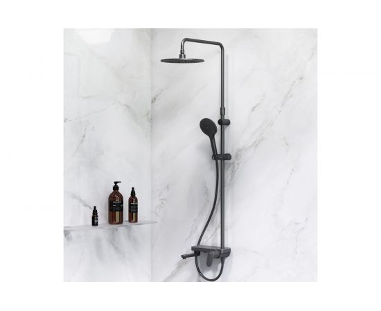 Душевая система AM.PM Like 3 функции, черный F0780722 – изображение 5