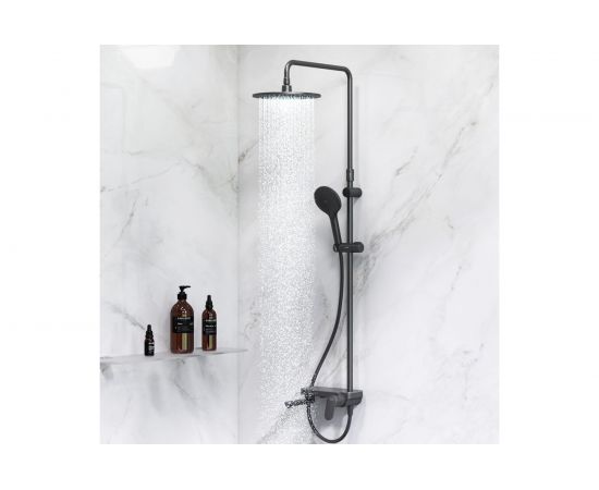 Душевая система AM.PM Like 3 функции, черный F0780722 – изображение 6