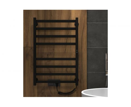 Полотенцесушитель INDIGO Oktava Slim 3 electro 80/50 таймер, скрытый монтаж, универсальное подключение R/L LСLOKS3E80-50BRRt – изображение 7