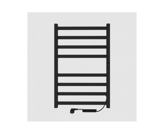 Полотенцесушитель INDIGO Oktava Slim 3 electro 80/50 таймер, скрытый монтаж, универсальное подключение R/L LСLOKS3E80-50BRRt – изображение 9