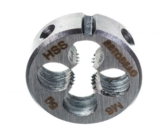 Плашка М6х1.0мм D-20мм HSS4341 АвтоDело 40876 14463 