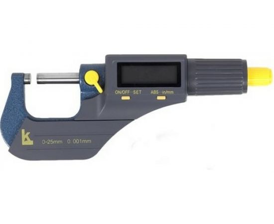 Микрометр цифровой МКЦ- 25, шаг 0.001 мм, 1 класс точности КАЛИБРОН 70420 