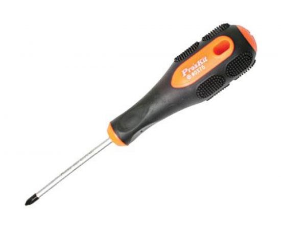 Отвертка ProsKit Pro-soft + #0, 3х75мм, 163мм SD-201B С00033919 
