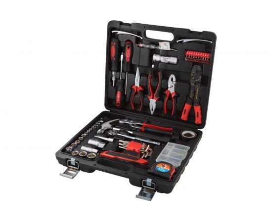 Набор инструментов в кейсе КУЗЬМИЧ 156 предметов НИК-009/158 