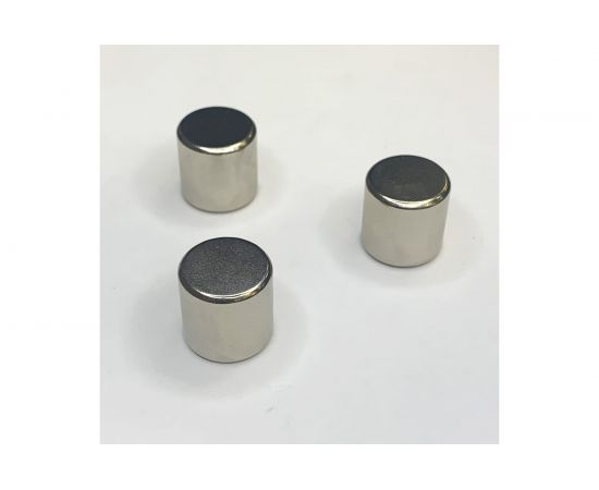 Неодимовый магнит Проф-Магнит диск 15x15мм 3шт. NdFeB N35 