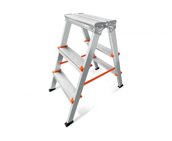 Алюминиевая cтремянка Эйфель Библио 80 - 203 