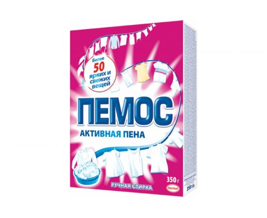 Стиральный порошок для ручной стирки ПЕМОС Активная пена 350 г 2480153 603072 