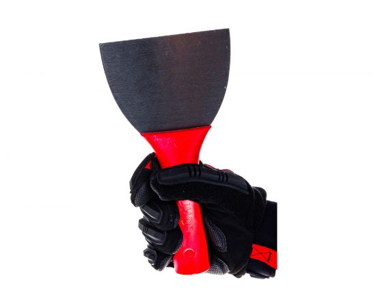 Шпатель DKR 120 мм для очищения поверхности пластиковая ручка 728 – изображение 2