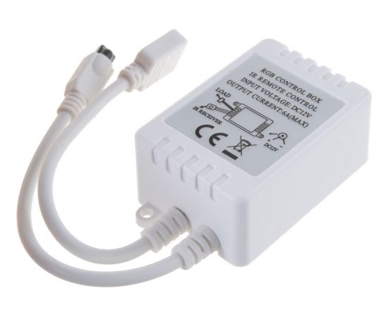 Инфракрасный RGB-контроллер SWG LED 6А 72W 12V/24V24к, IR-RGB-24-6A 00000000932 – изображение 2