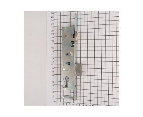 Корпус замка DOORLOCK PL202-Z 25/16 оцинкованный, для дверей из ПВХ профиля 75454 – изображение 2