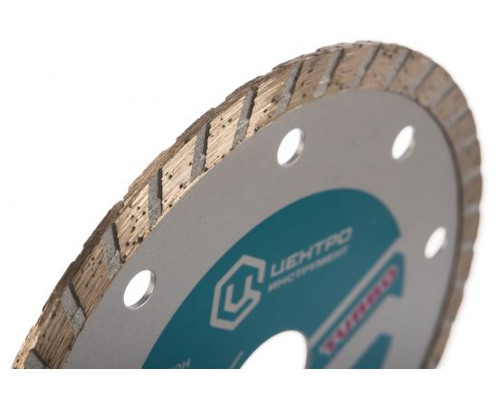 Диск алмазный отрезной Турбо (125х22.2 мм) Центроинструмент 23-2-22-125 – изображение 2