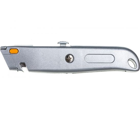 Нож для напольных покрытий FIT серый, металлический корпус, кассета 4 лезвия 10342 – изображение 2