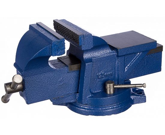 Поворотные слесарные тиски Энкор 125 мм 20085 – изображение 2