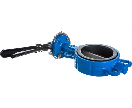 Затвор дисковый поворотный DN.ru WCB-316L-EPDM Ду100 Ру16, углеродистая сталь, уплотнение - EPDM, с ручкой 12072133894 – изображение 2
