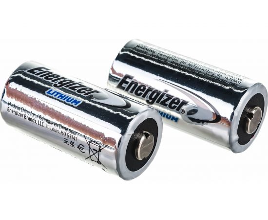 Комплект батарей АвтоФон CR 123A 2 шт. 2307 – изображение 2
