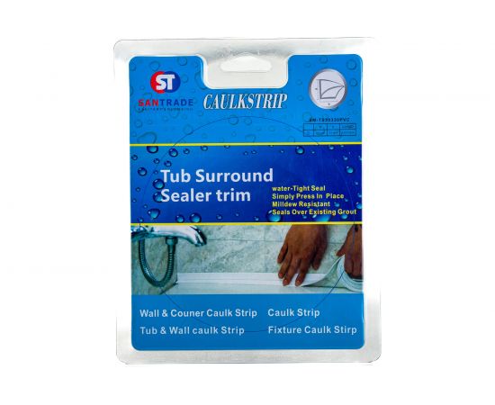 Бордюрная лента SANTRADE ST (60 мм; 3,35 м; герметик; голубая) 1315 – изображение 2