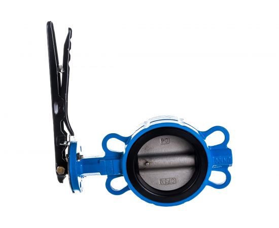 Затвор дисковый поворотный DN.ru WCB-316L-EPDM Ду100 Ру16, углеродистая сталь, уплотнение - EPDM, с ручкой 12072133894 – изображение 3