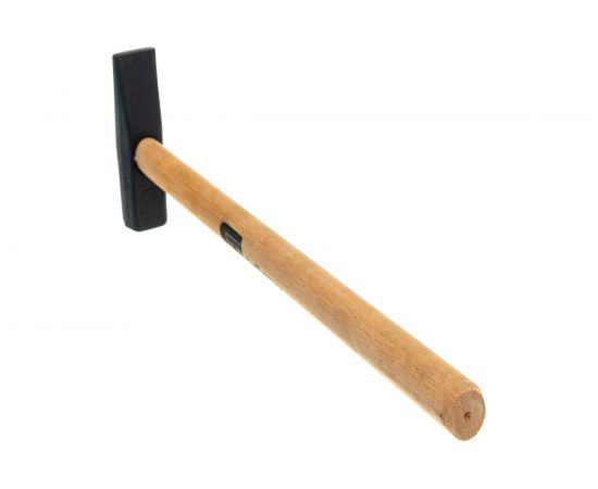 Слесарный молоток 200 г, квадратный боек, деревянная рукоятка СИБРТЕХ 10211 – изображение 3