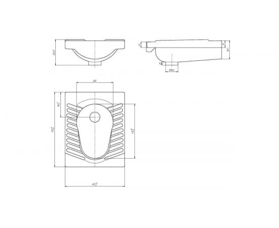 Напольный унитаз Оскольская керамика Чаша Генуя ОК 435316 – изображение 3