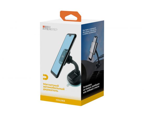 Автомобильный держатель InterStep магнитный универсальный 73243 – изображение 3