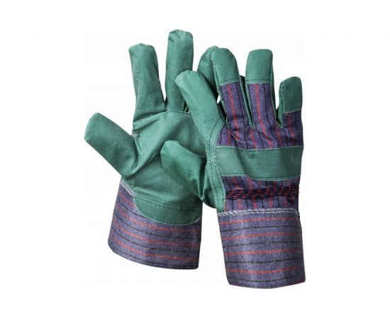 Перчатки зеленые из искусственной кожи (размер XL) STAYER 1132-XL – изображение 3