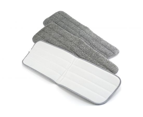 Набор запасных насадок из микрофибры ФЕЯ ПОРЯДКА 3 штуки, 43x14см, для швабры SMP-824 4606400626251 – изображение 3
