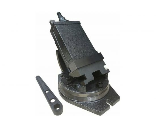 Станочные тиски GRIFF 100мм, 9.5кг, поворотные, с закр. винтом, серия QH b241002 – изображение 3