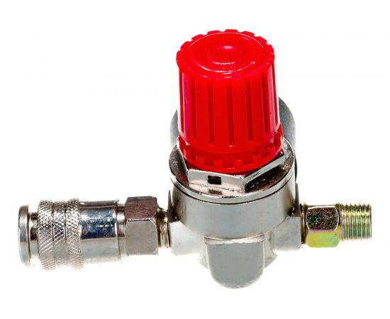 Регулятор давления с манометром резьба 1/4 Pegas pneumatic 4604 – изображение 3