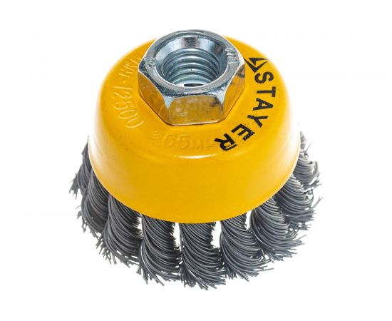 Щетка чашечная "MASTER" (65 мм; М14) для УШМ STAYER 35128-065_z01 – изображение 4