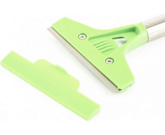 Скребок, фиксированное лезвие, 100мм металлич, обрезиненная ручка, 300мм СИБРТЕХ 79542 – изображение 4