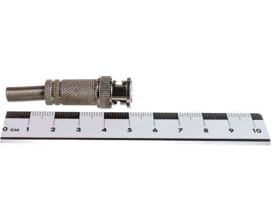 Разъем штекер PROCONNECT BNC под пайку с пружиной металл, универсальный, 05-3075-4 – изображение 4