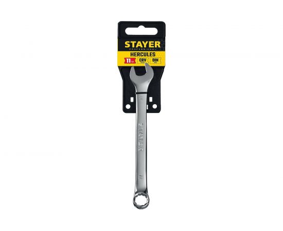 Комбинированный гаечный ключ 11 мм Stayer HERCULES 27081-11_z01 – изображение 4