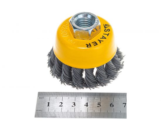 Щетка чашечная "MASTER" (65 мм; М14) для УШМ STAYER 35128-065_z01 – изображение 5