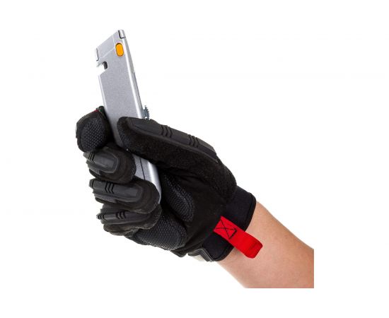 Нож для напольных покрытий FIT серый, металлический корпус, кассета 4 лезвия 10342 – изображение 7