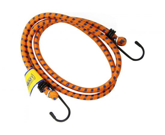 Набор резинок KRAFT 2 шт, 60 см, D=8 мм, мет крючки KT 860000 