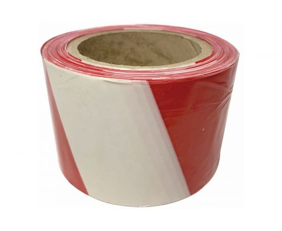 Оградительная лента ON 50ммх200м красно-белая 02-18-200 