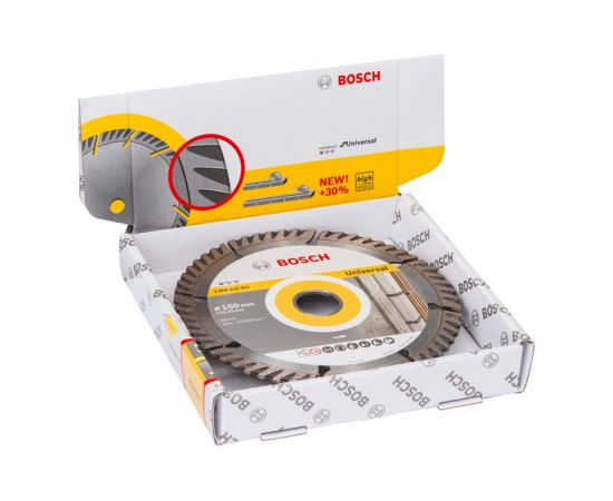 Диск алмазный Universal (150х22.2 мм; 10 шт.) Bosch 2608615062 