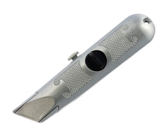 Нож с трапециевидным выдвижным лезвием REXANT 12-4908 